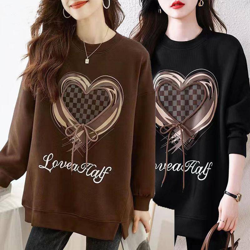 香港時尚氣質衛衣來啦！爆款推薦 大牌面料加絨加厚，柔軟親膚不扎手，舒適百搭 時尚優雅！顯瘦顯年輕！氣質加分！